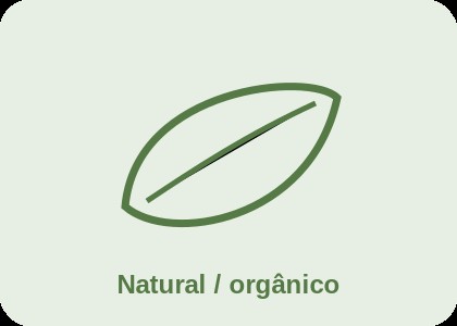 Natural / orgânico